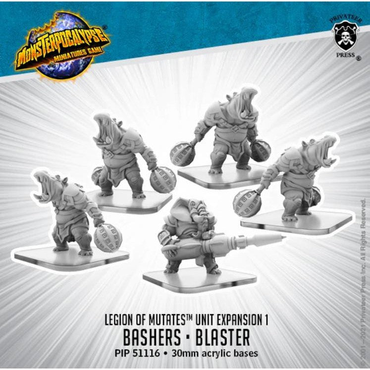 Monsterpocalypse: Legion of Mutates - Bashers / Blaster - pip51116