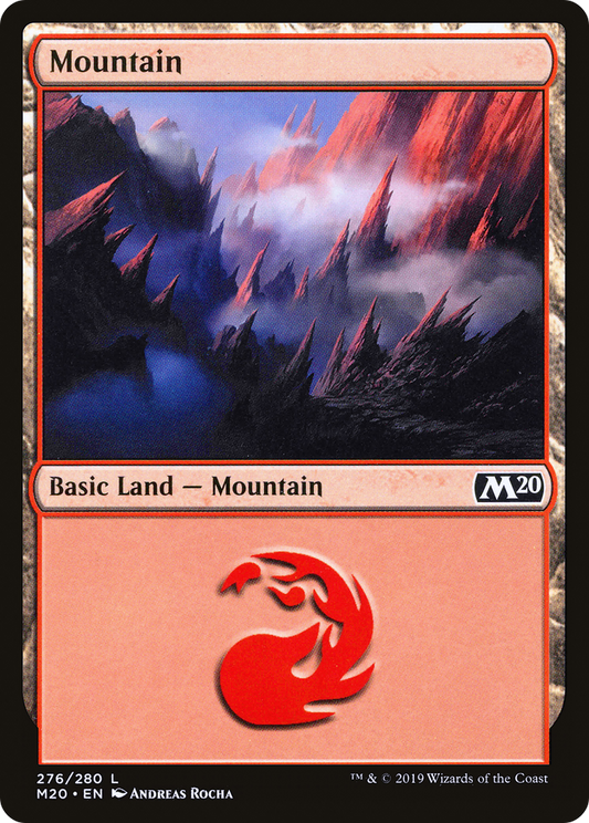 Mountain (M20-276) - Core Set 2020 Foil