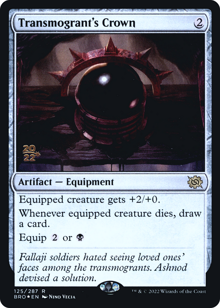 Transmogrant's Crown [The Brothers' War: Prerelease Promos]