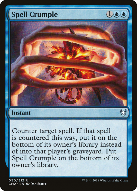 Spell Crumple [Commander Anthology Volume II]