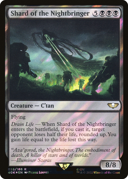Shard of the Nightbringer (Surge Foil) [Universes Beyond: Warhammer 40,000]
