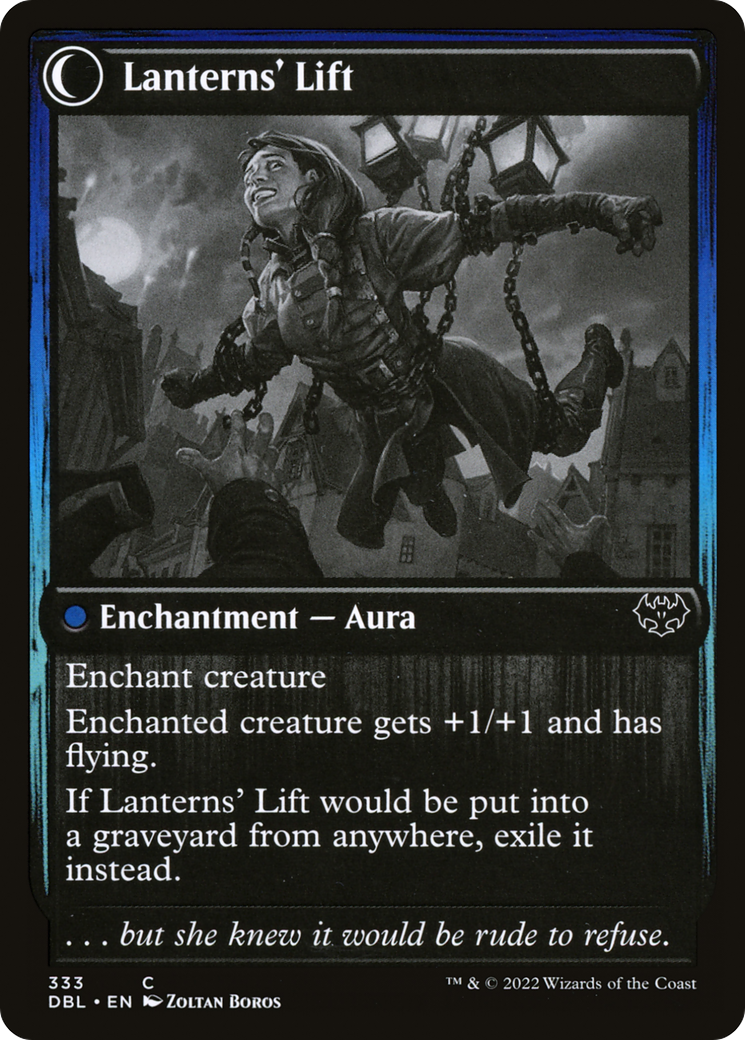 Lantern Bearer // Lanterns' Lift (DBL-333) - Innistrad: Double Feature: (Double Faced Transform)