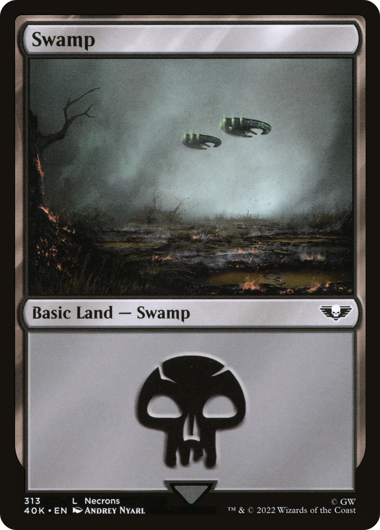 Swamp (313) [Universes Beyond: Warhammer 40,000]