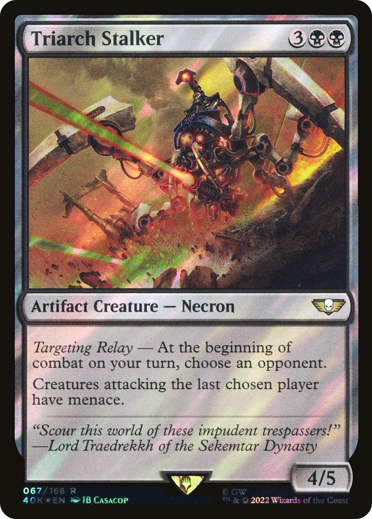 Triarch Stalker (Surge Foil) [Universes Beyond: Warhammer 40,000]