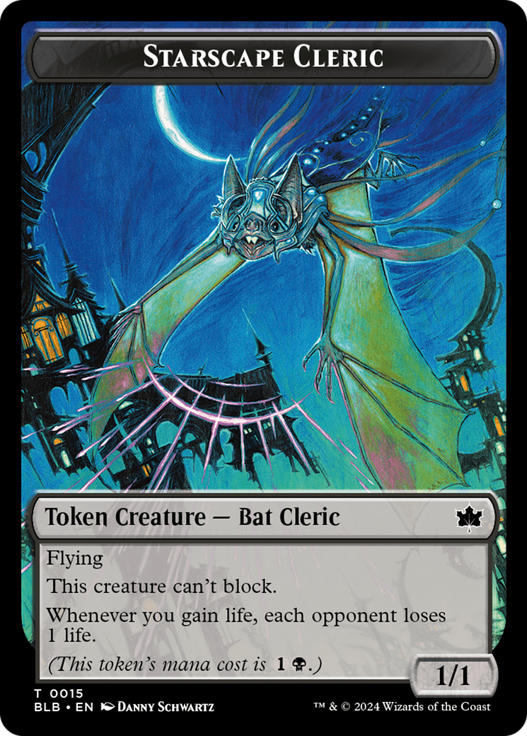 Starscape Cleric (BLB-015) - Bloomburrow Tokens Foil