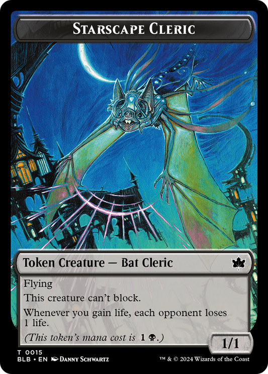 Starscape Cleric (BLB-015) - Bloomburrow Tokens Foil