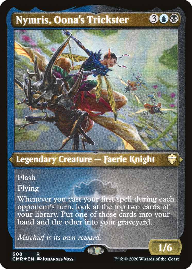 Nymris, Oona's Trickster (CMR-608) - Commander Legends Foil