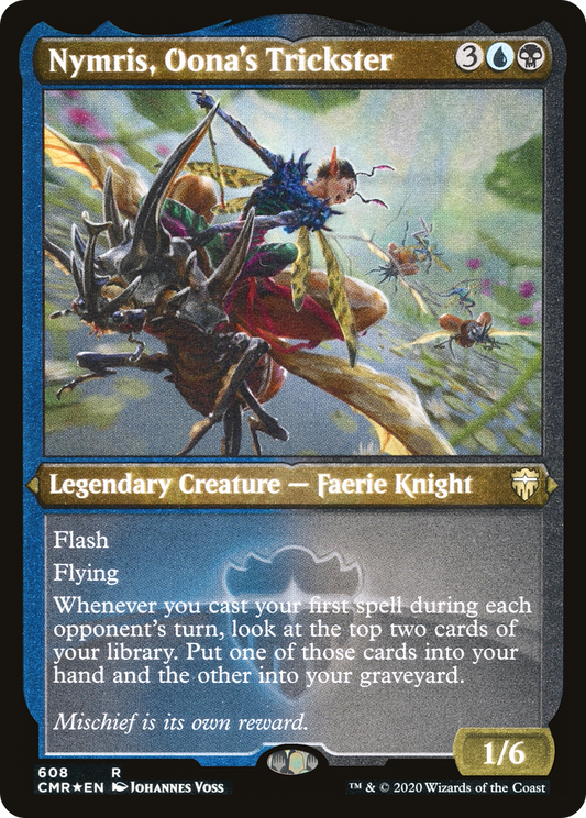 Nymris, Oona's Trickster (CMR-608) - Commander Legends Foil