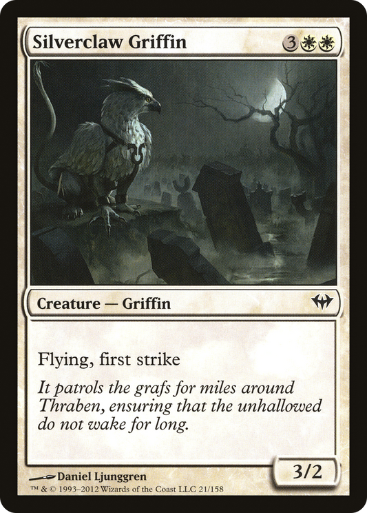 Silverclaw Griffin (DKA-021) - Dark Ascension Foil