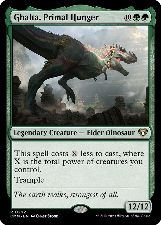 Ghalta, Primal Hunger (CMM-292) - Commander Masters