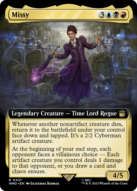 Missy (WHO-431) - Doctor Who: (Extended Art)