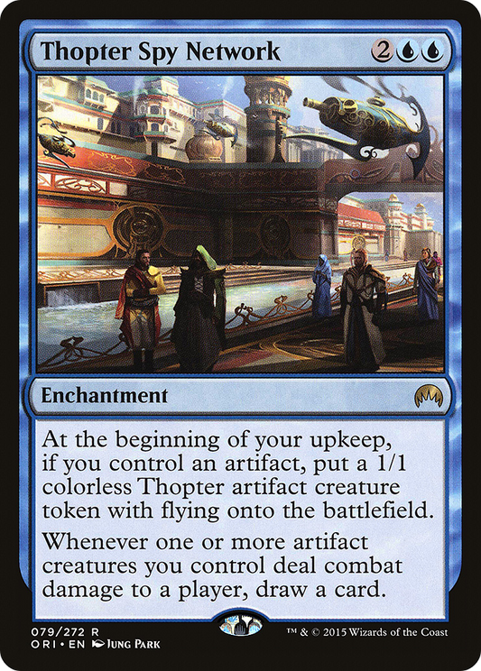 Thopter Spy Network (ORI-079) - Magic Origins Foil