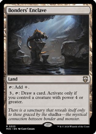 Bonders' Enclave (Ripple Foil) (M3C-323) - Modern Horizons 3 Commander Foil
