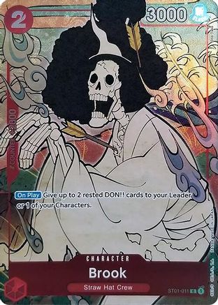 Brook (English Version 1st Anniversary Set) [One Piece Promotion Cards]