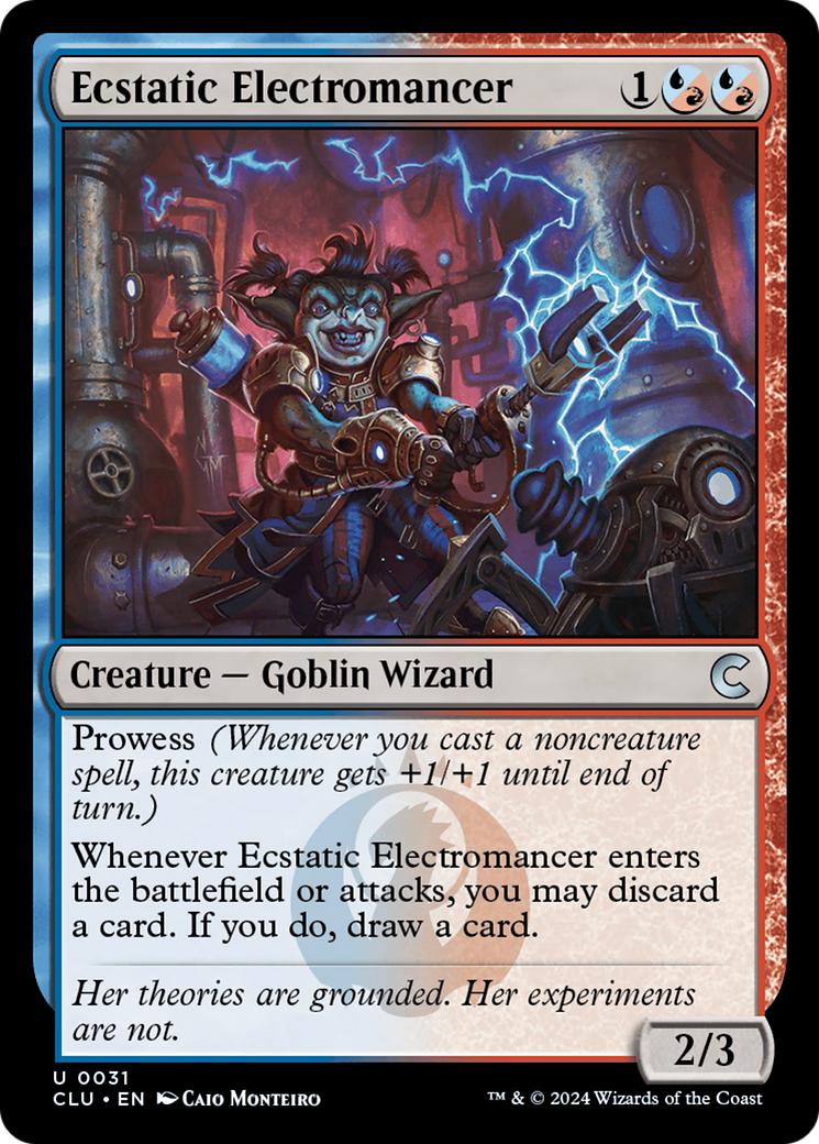 Ecstatic Electromancer [Ravnica: Clue Edition]
