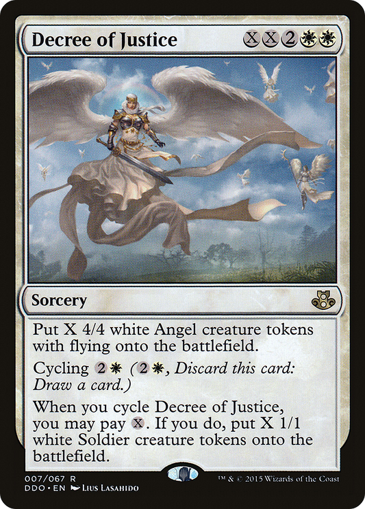 Decree of Justice [Duel Decks: Elspeth vs. Kiora]