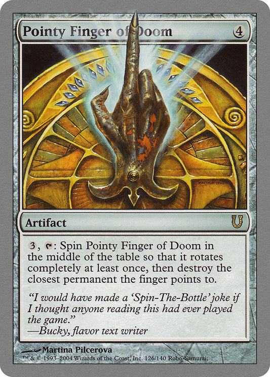 Pointy Finger of Doom [Unhinged]