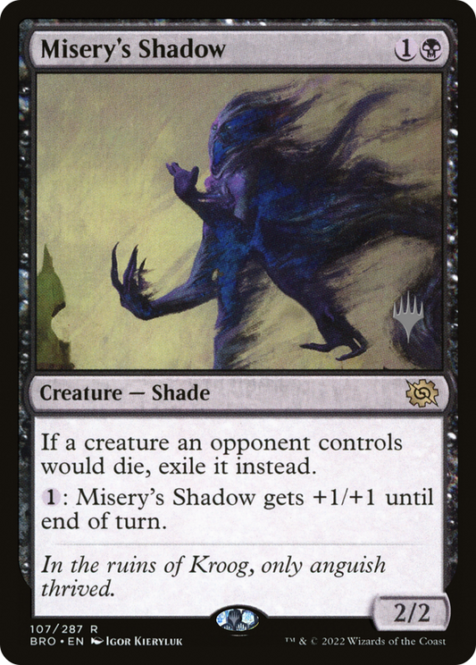 Misery's Shadow (Promo Pack) [The Brothers' War Promos]