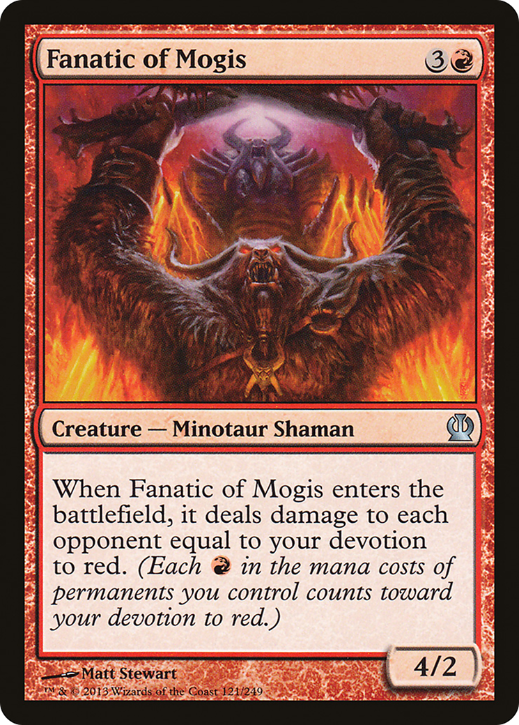 Fanatic of Mogis (THS-121) - Theros