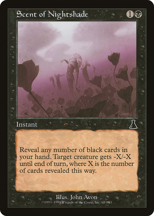Scent of Nightshade (UDS-069) - Urza's Destiny