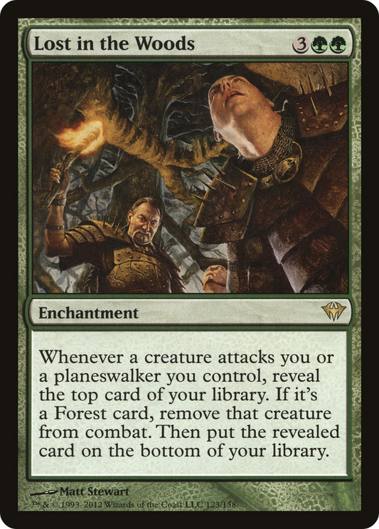 Lost in the Woods (DKA-123) - Dark Ascension Foil