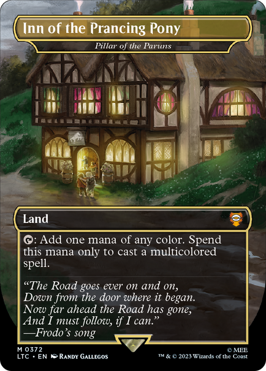 Pillar of the Paruns (LTC-372) - Tales of Middle-earth Commander / Inn of the Prancing Pony (Borderless) Foil