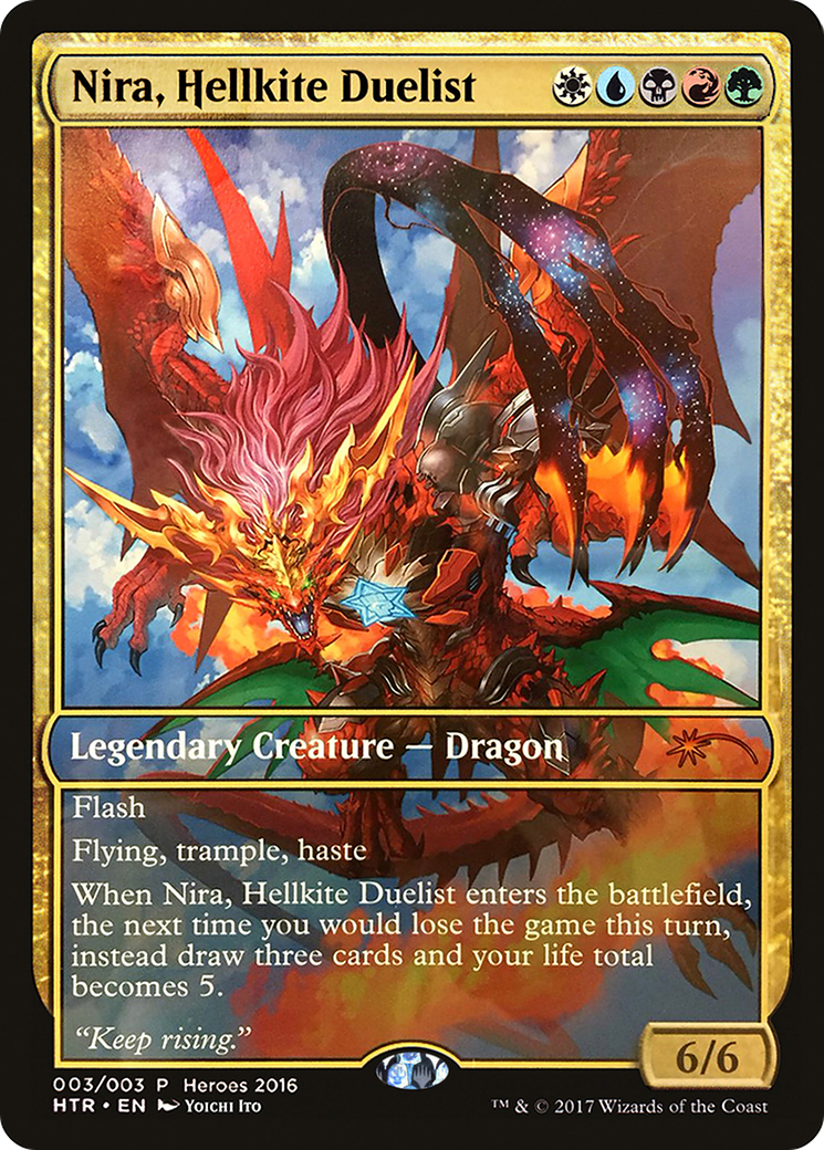 Nira, Hellkite Duelist (3) [Unique and Miscellaneous Promos]