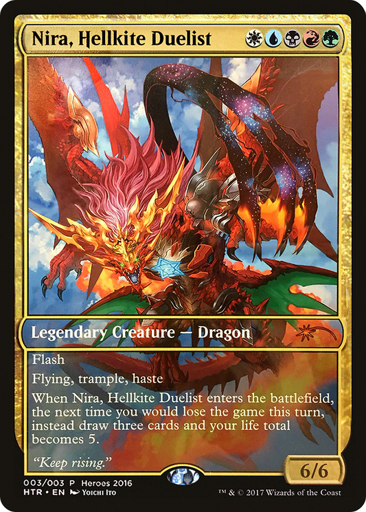 Nira, Hellkite Duelist (3) [Unique and Miscellaneous Promos]