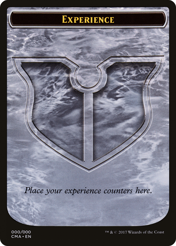 Experience Counter [Commander Anthology Tokens]
