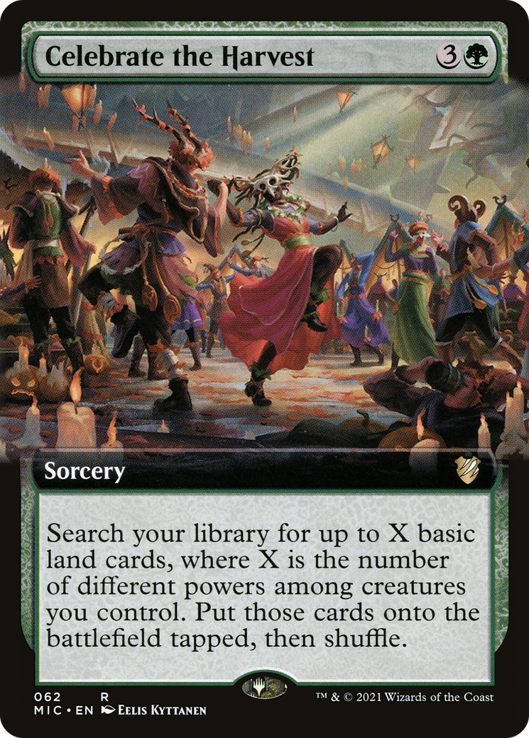 Celebrate the Harvest (Extended) [Innistrad: Midnight Hunt Commander]