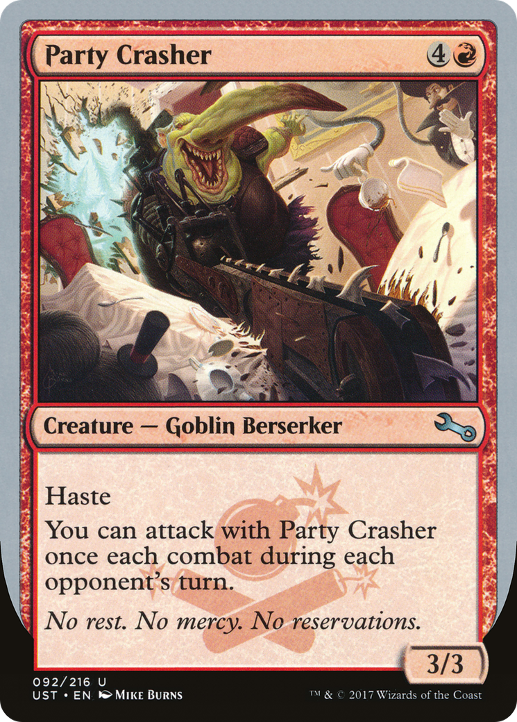 Party Crasher (UST-092) - Unstable