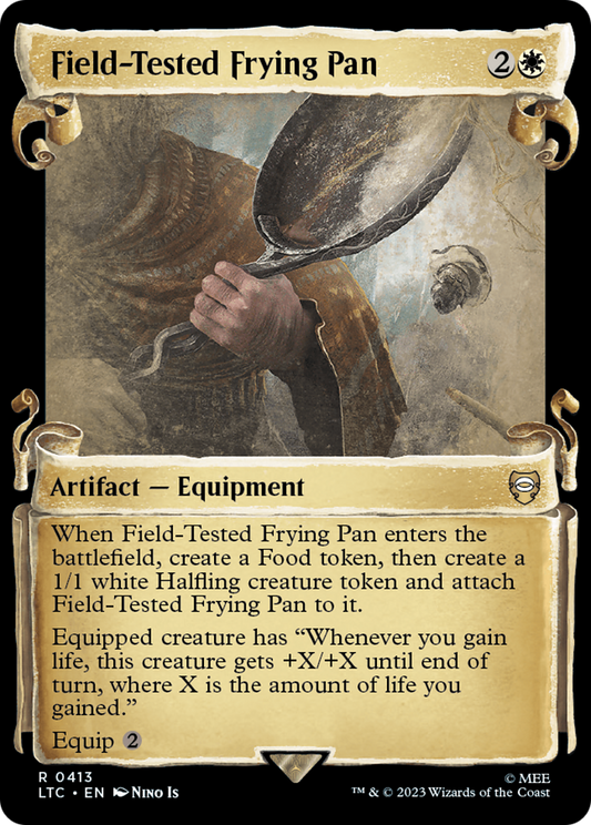 Field-Tested Frying Pan (LTC-413) - Tales of Middle-earth Commander: (Showcase)