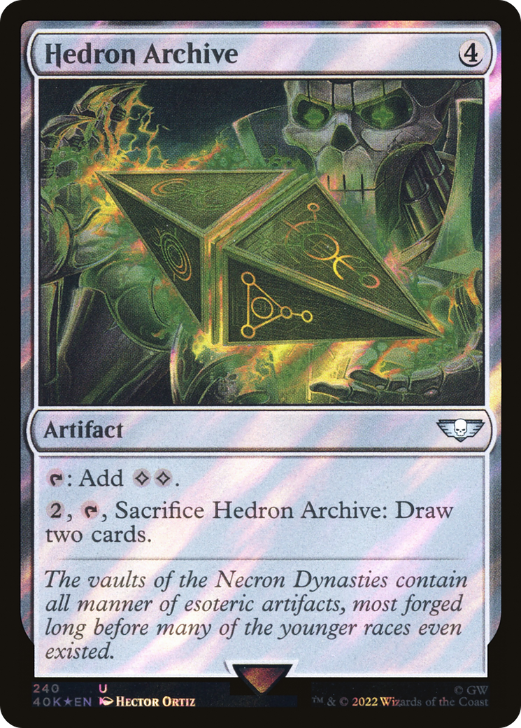 Hedron Archive (Surge Foil) [Universes Beyond: Warhammer 40,000]