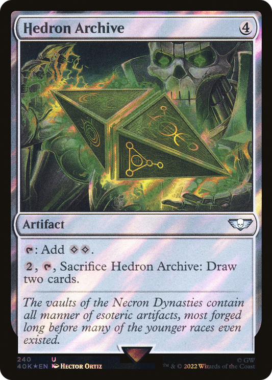 Hedron Archive (Surge Foil) [Universes Beyond: Warhammer 40,000]