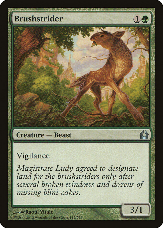Brushstrider (RTR-117) - Return to Ravnica