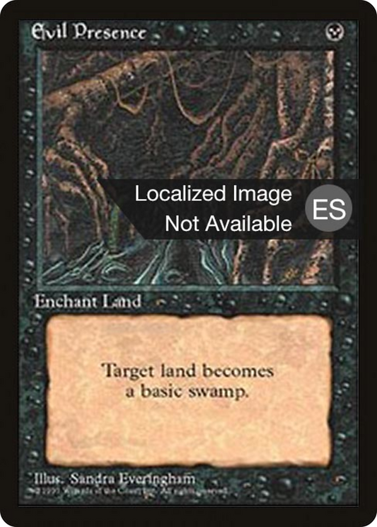 Evil Presence [Fourth Edition Foreign Black Border]
