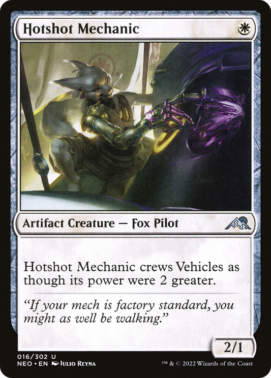 Hotshot Mechanic [Kamigawa: Neon Dynasty]