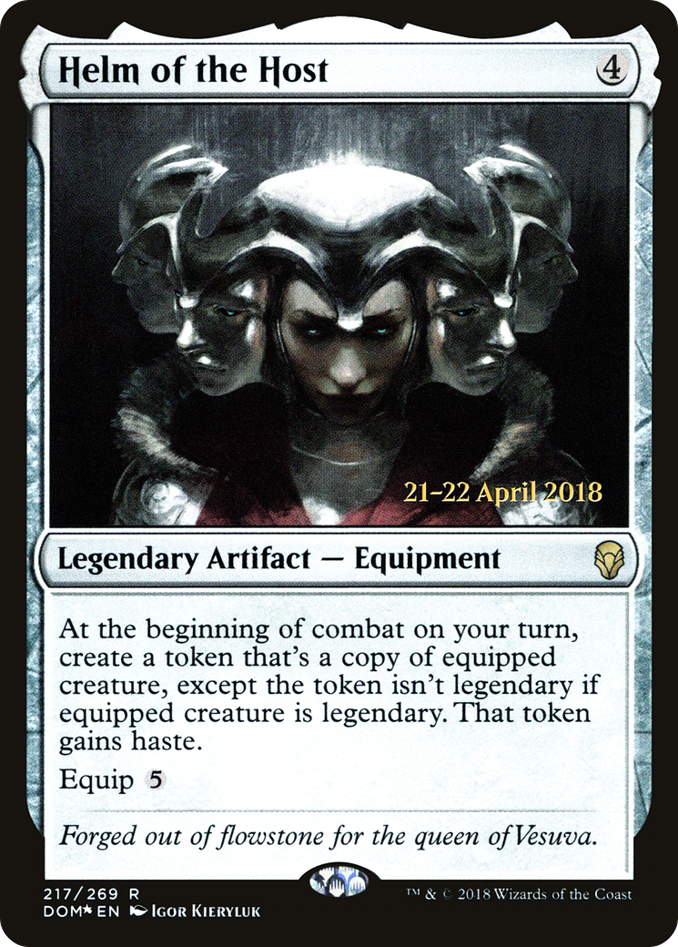 Helm of the Host  [Dominaria Prerelease Promos]