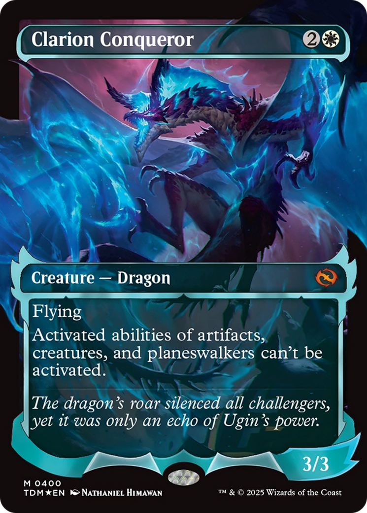 Clarion Conqueror (Showcase) [Tarkir: Dragonstorm]