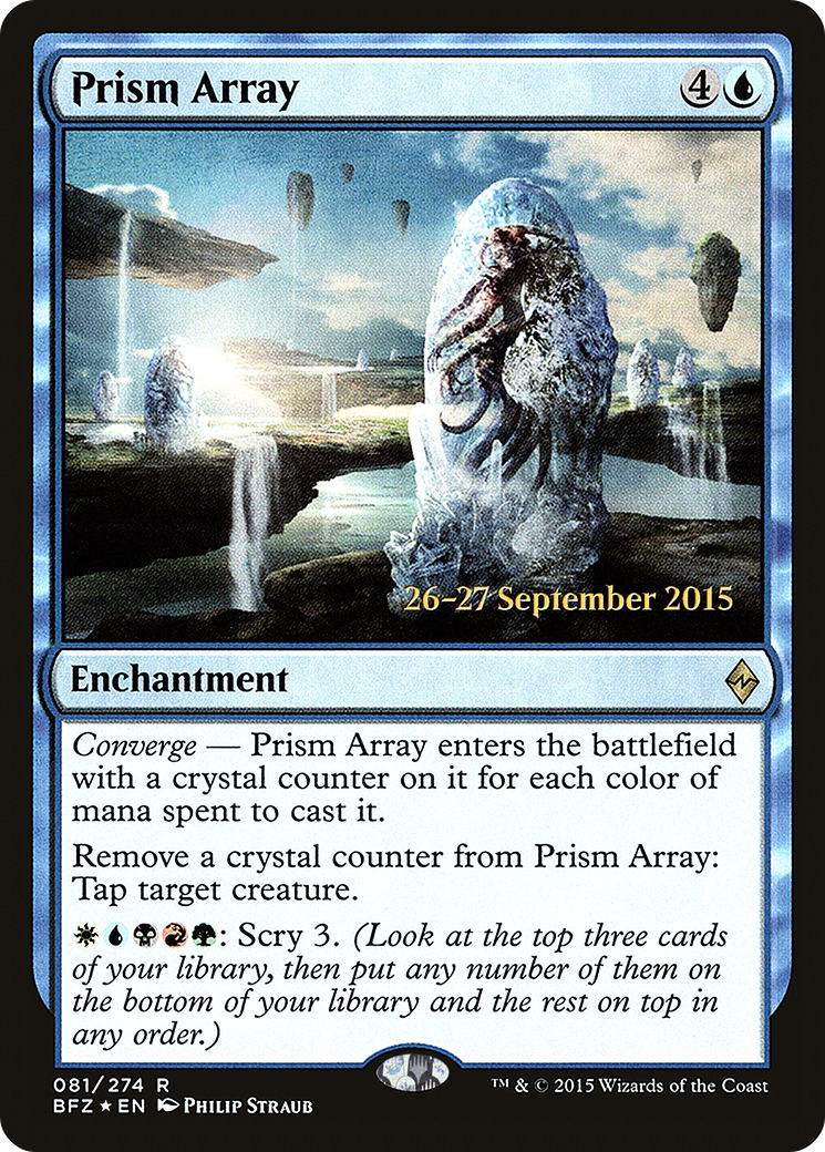 Prism Array  [Battle for Zendikar Prerelease Promos]