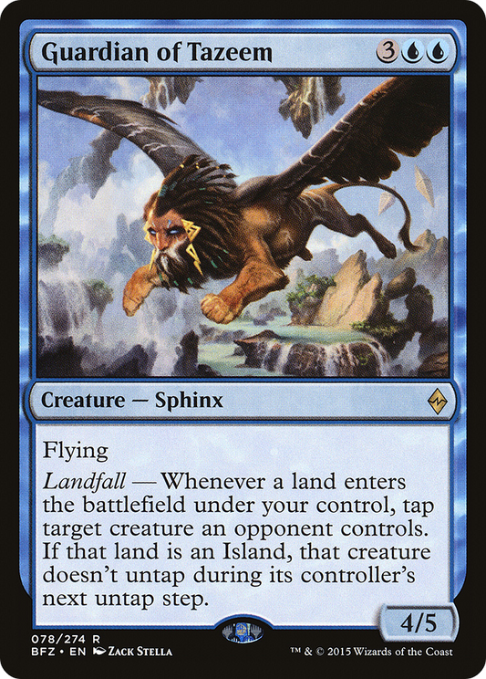 Guardian of Tazeem [Battle for Zendikar]
