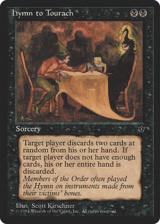 Hymn to Tourach (Scott Kirschner) [Fallen Empires]