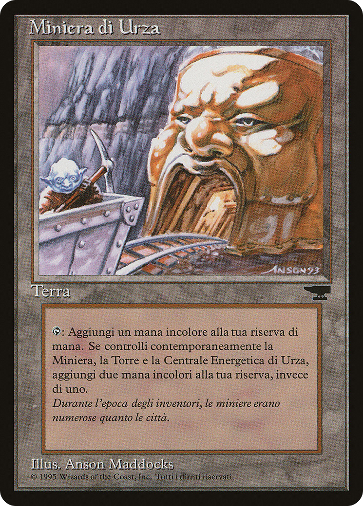 Urza's Mine (Pulley) (Italian) - "Miniera di Urza" [Renaissance]