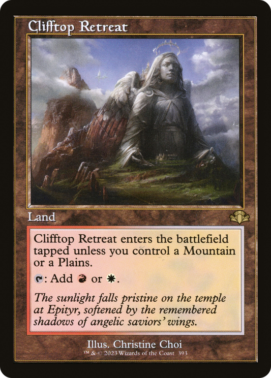 Clifftop Retreat (DMR-393) - Dominaria Remastered Foil
