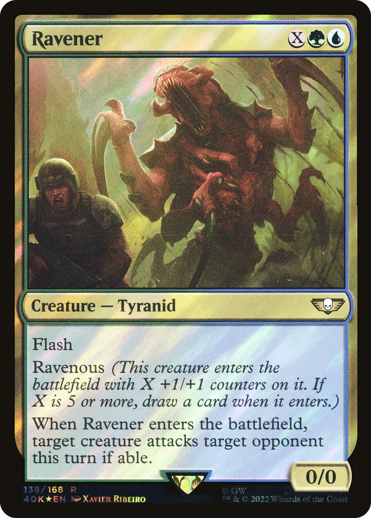 Ravener (Surge Foil) [Universes Beyond: Warhammer 40,000]