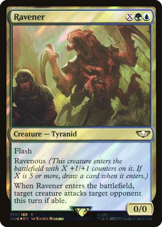 Ravener (Surge Foil) [Universes Beyond: Warhammer 40,000]