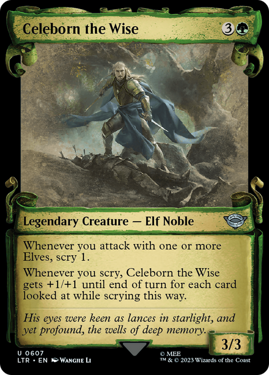 Celeborn the Wise (LTR-607) - The Lord of the Rings: Tales of Middle-earth: (Showcase)
