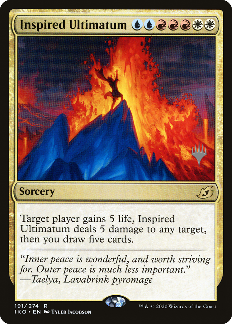 Inspired Ultimatum (PPIKO-191) - Ikoria: Lair of Behemoths Promos Foil