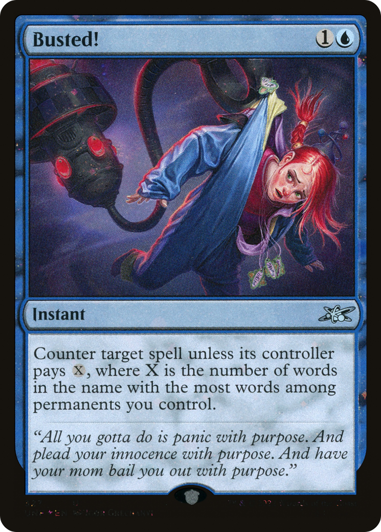 Busted! (Galaxy Foil) [Unfinity]