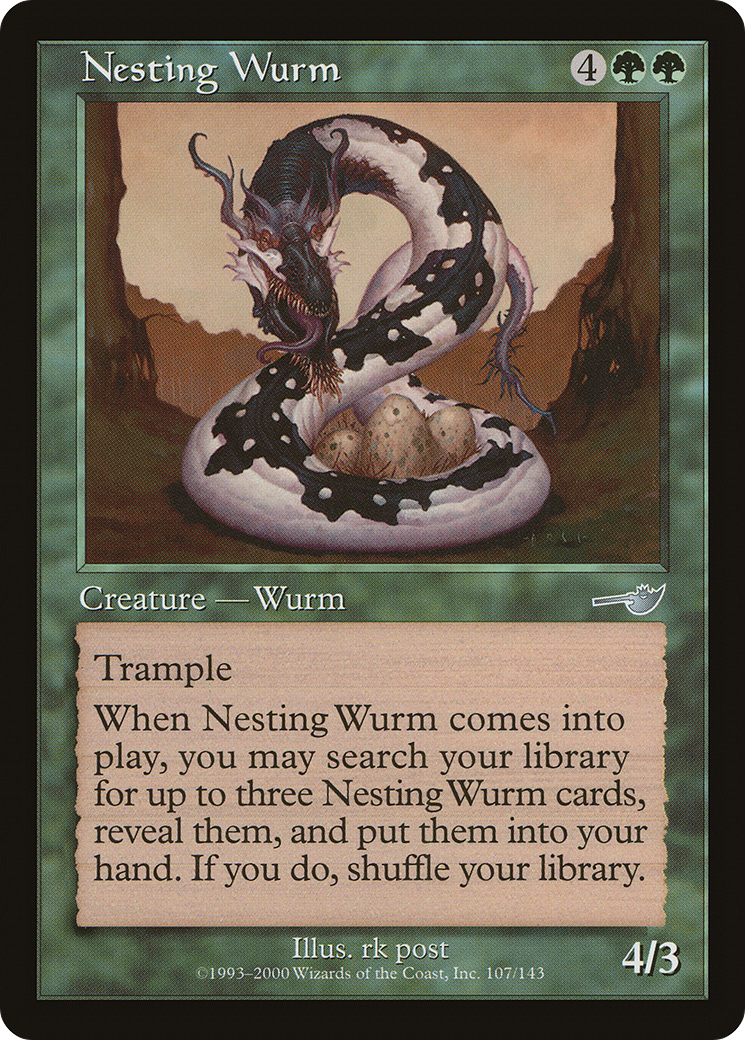 Nesting Wurm (NMS-107) - Nemesis